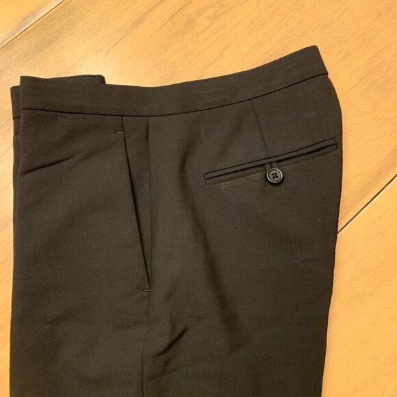 Theory Cropped Trousers Size 00 Black - Picture 4 of 10